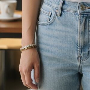 Swarovski Crystal Stretchy bracelet set